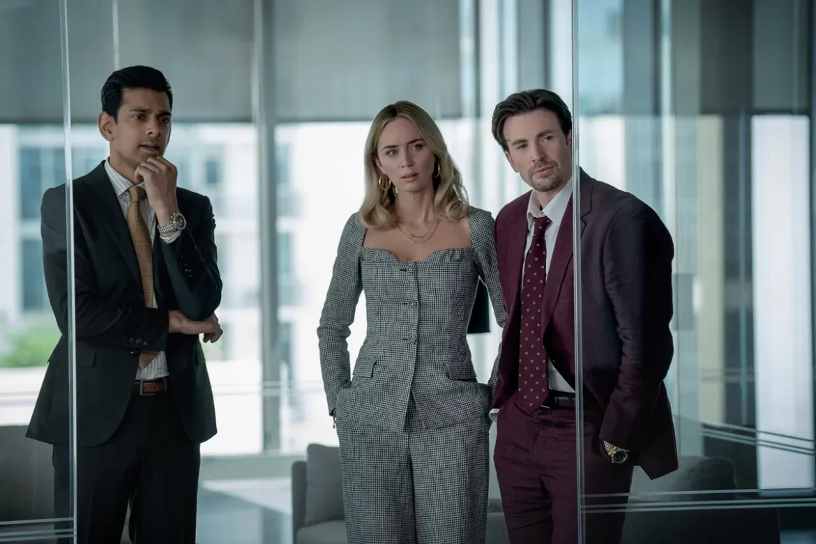 Pain Hustlers,  Chris Evans y Emily Blunt, juntos en Netflix