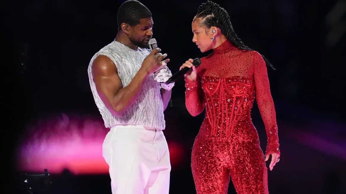 El medio tiempo del Super Bowl LVII: Usher brilla en el escenario