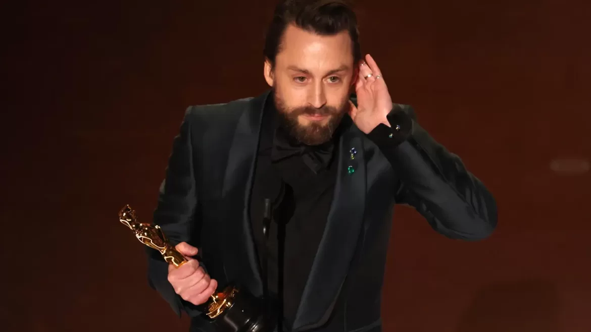 Kieran Culkin, una justa victoria con su primer Oscar