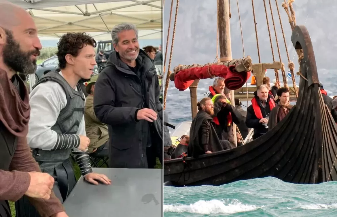 Primeras imágenes de Tom Holland en 'La Odisea' de Christopher Nolan