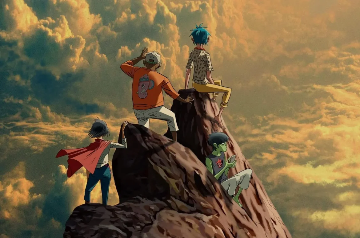 Gorillaz anuncia "The Mountain" para el 27 de febrero: 15 canciones en cinco idiomas