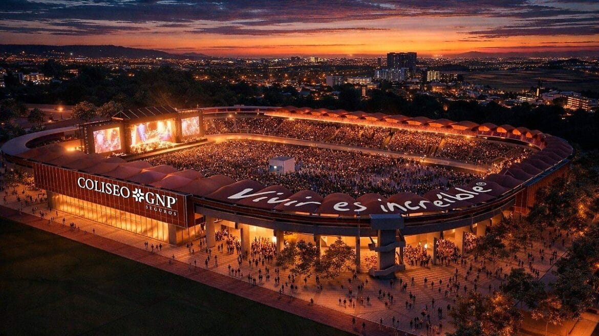 Estadio 3 de Marzo se transforma en Coliseo GNP Seguros: Guadalajara apuesta por espectáculos de talla mundial