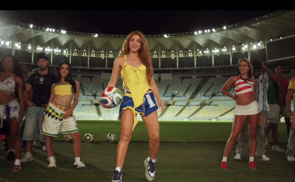 Shakira Dai Dai cancion oficial Mundial FIFA 2026 Burna Boy Maracana