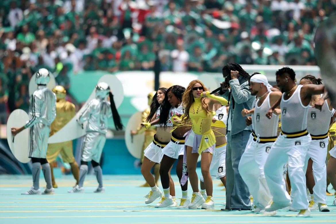Shakira en la inauguración del Mundial 2026. Getty Images