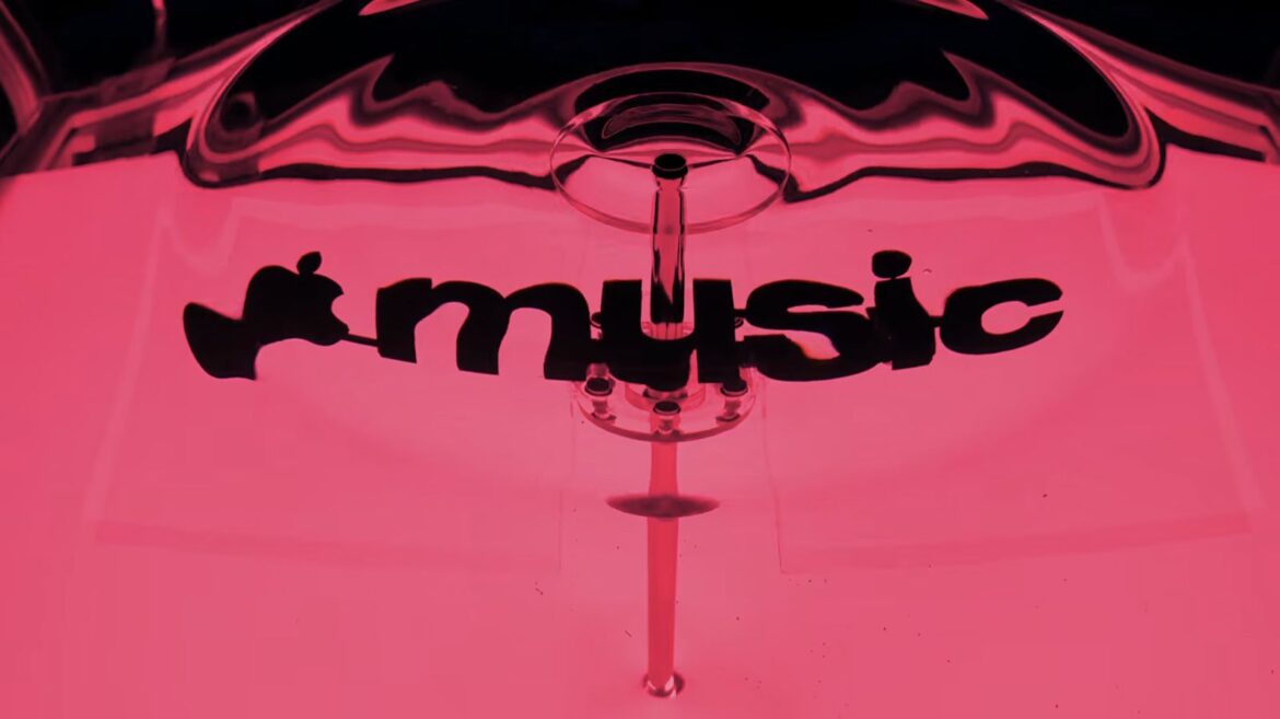 Nuevo logo e identidad de Apple Music en blanco y negro